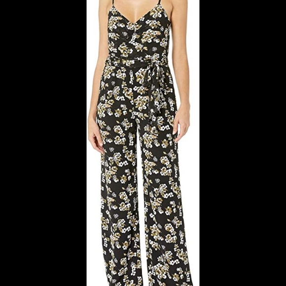 Michael Kors Floral Wide Leg Jumpsuit - Picture 1 of 3
